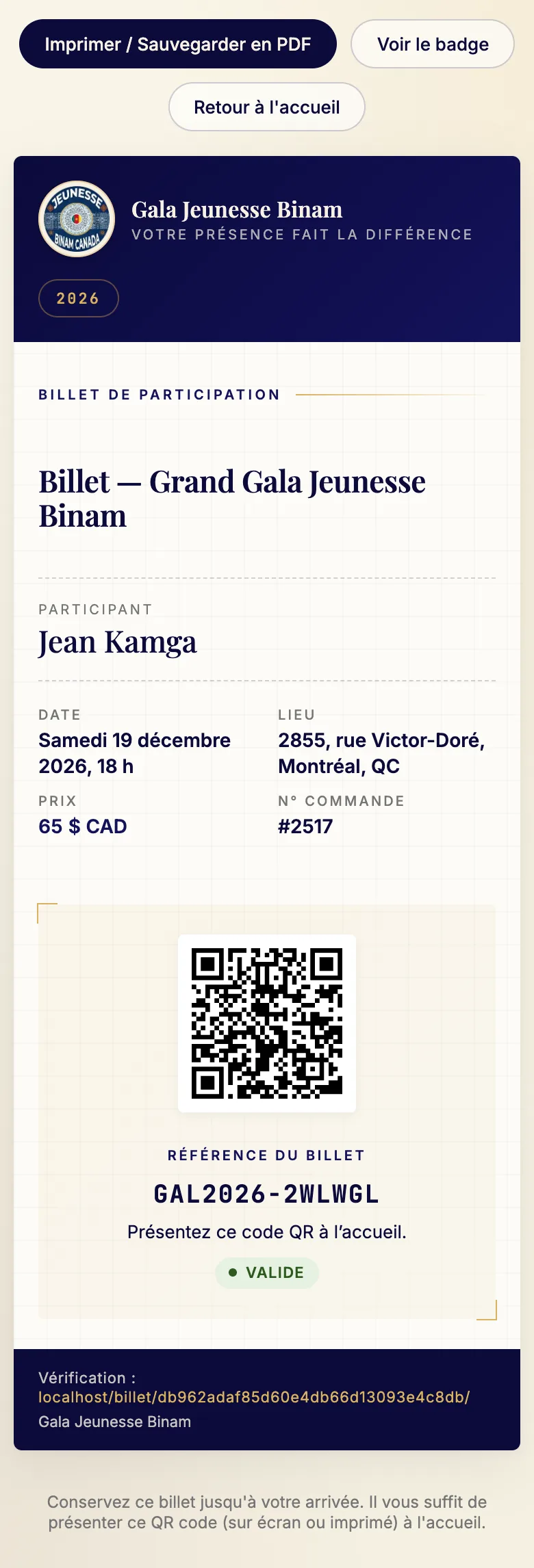 Le billet de Jean Kamga